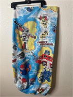 Vintage 80s Transformers Fitted Sheet Size Twin