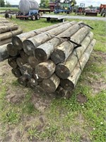 8ft wood posts