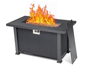 44in Propane Fire Pit 50000BTU Rectangle Table