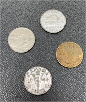 Old collectable Canadian coins