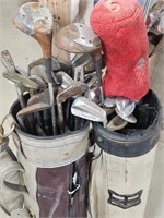 Vintage Golf Clubs Sporting Lot