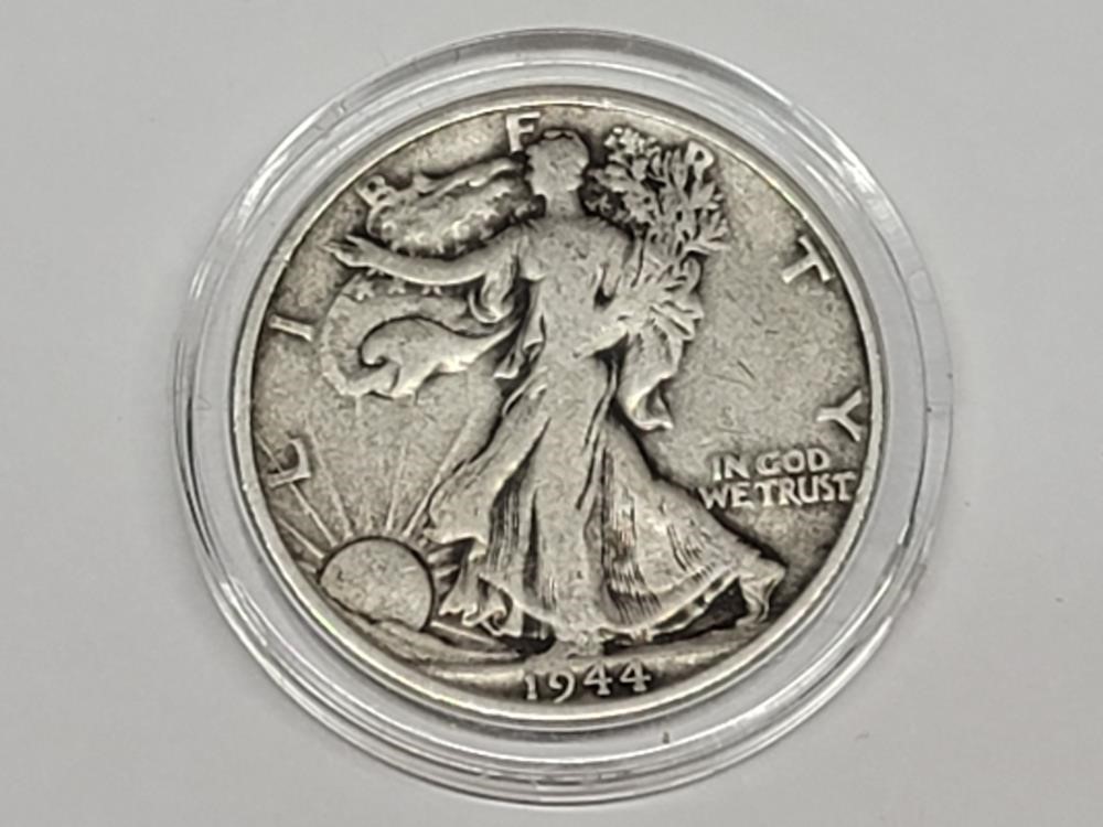 1944 Walking Liberty Half Dollar  90% Silver