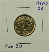 1938-D Buffalo Nickel Gem BU