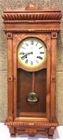 Ornate Wood Wall Clock