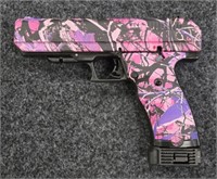 Pink Camo Hi-Point 45 Pistol