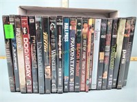 DVDs including the evil dead, underworld