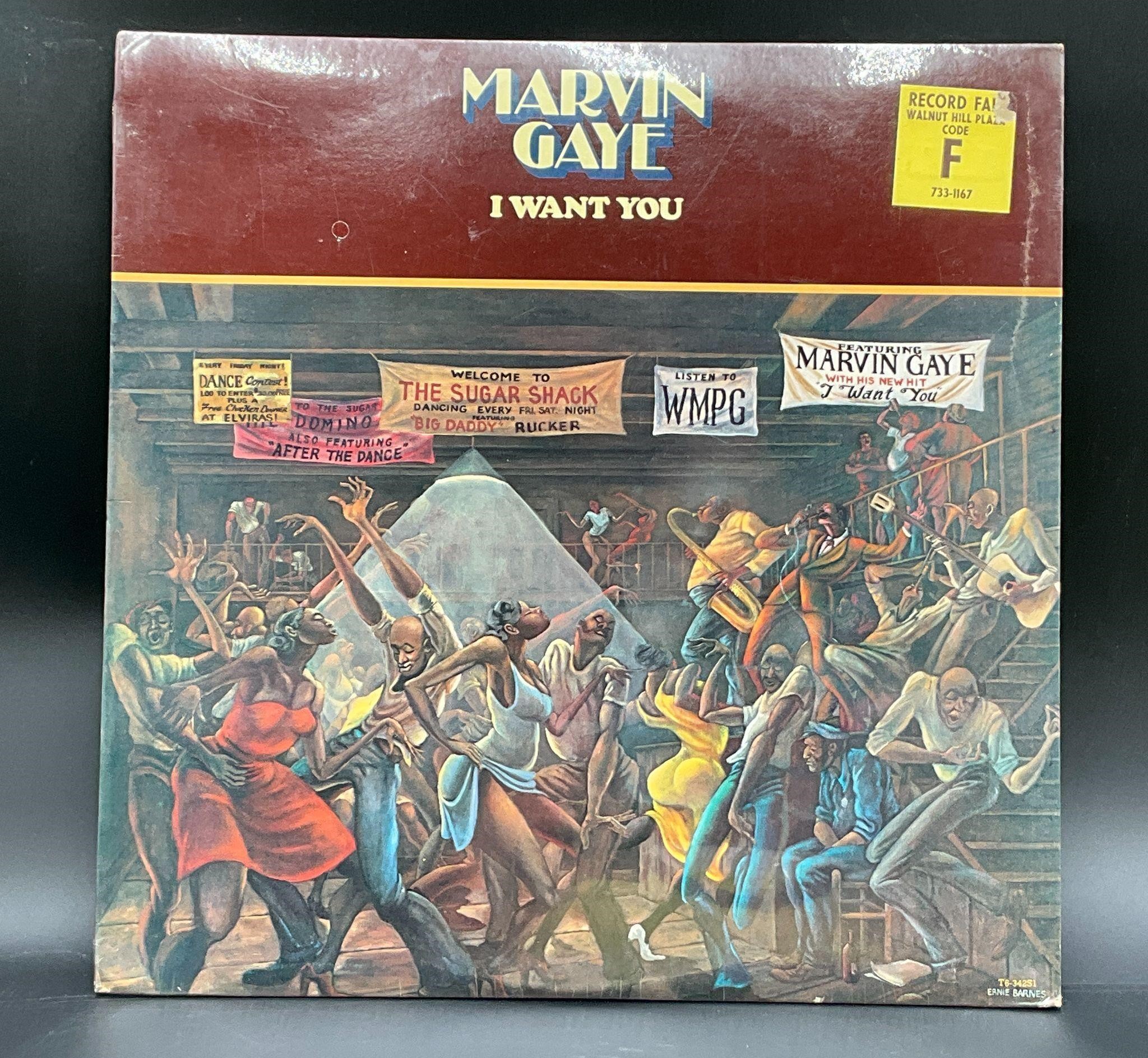 Sealed Original 1976 Marvin Gaye "I Want You" LP