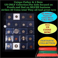 Unique Father & 2 Sons US ONLY Collection,The kids