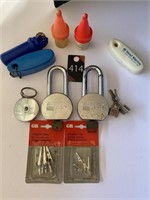 American Locks with Keys & Misc