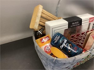 Valentines in a basket
