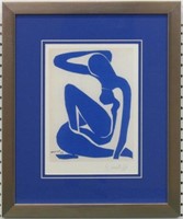 BLUE NUDE GICLEE BY HENRI MATISSE