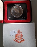 SILVER  1972 CANADIAN COIN