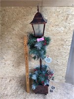 Christmas decorative light pole
