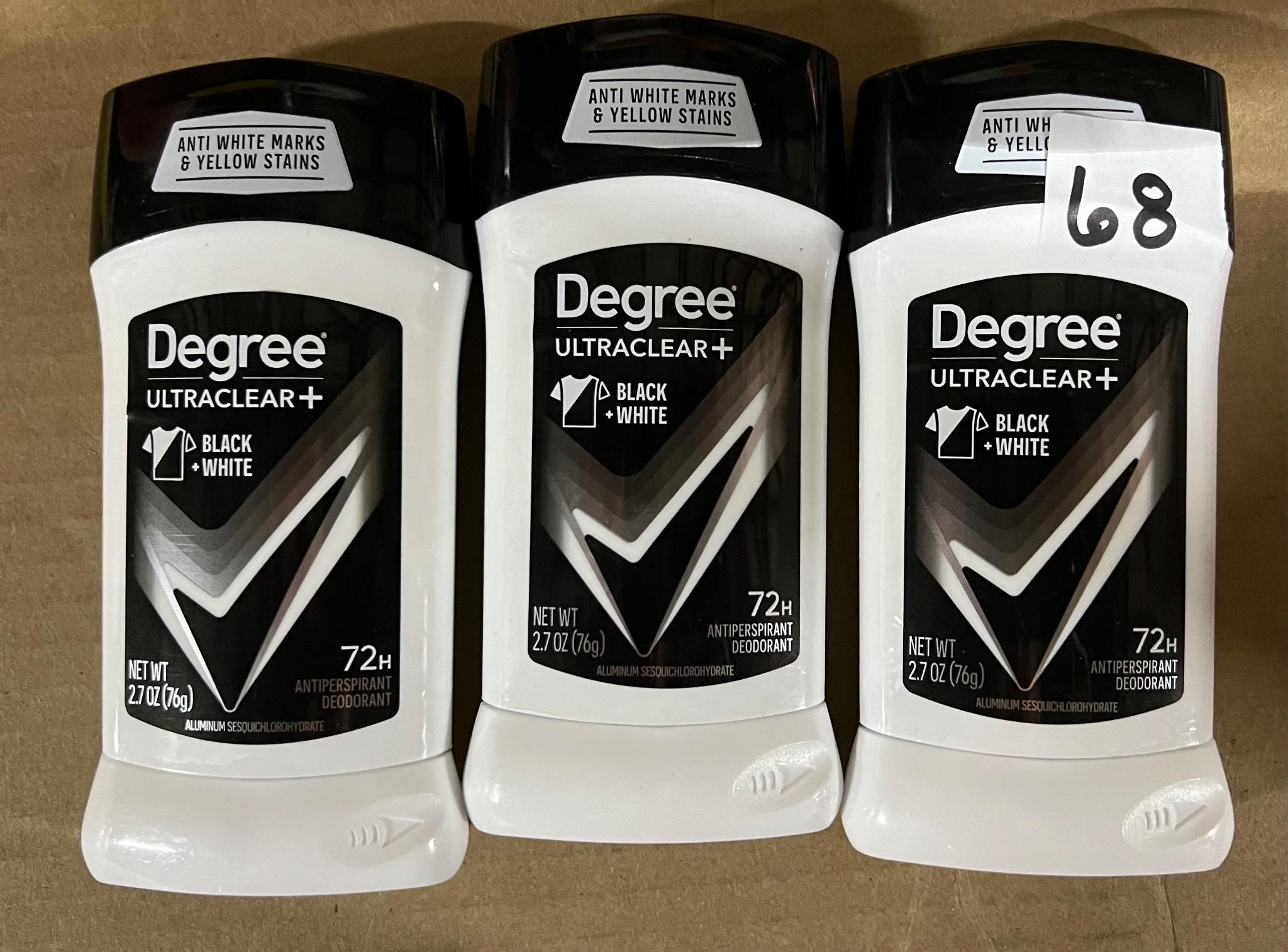 Degree 3pk Men's UltraClear Deodorant