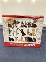 2000 Piece Cat Puzzle   NIB