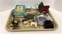 Eclectic tray lot, to include a a MISONIC model
