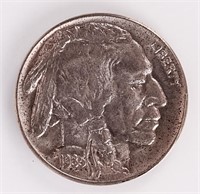 Coin 1935-P United States Buffalo Nickel In GEM BU
