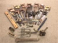 Group of Hand Saws & Various Other Old Tools