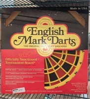 English dart board
