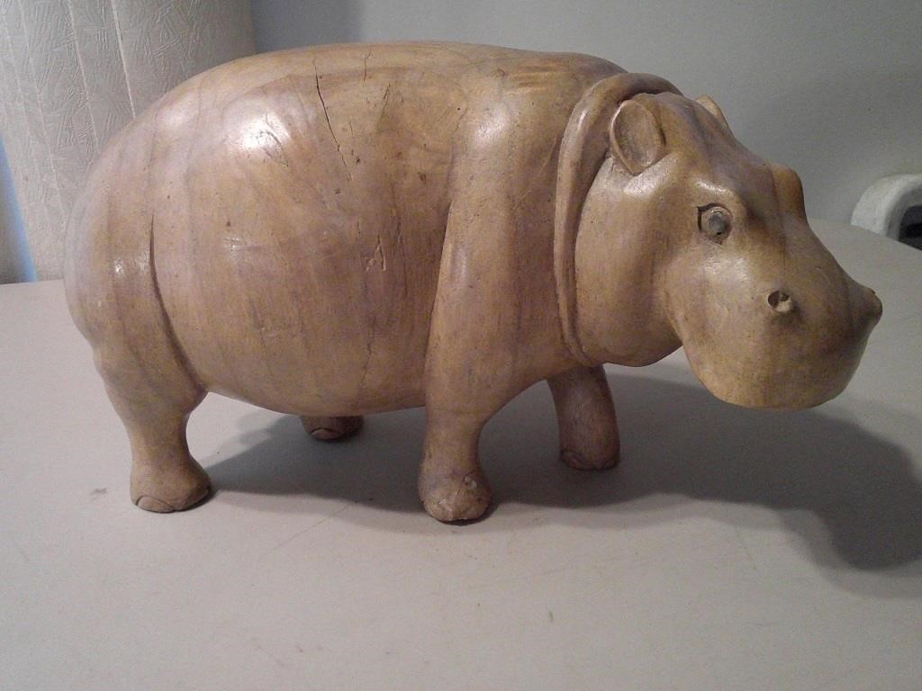 solid wood Hippo