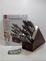 HENCKELS 20 PC KNIFE SET - LIKE NEW