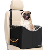 UNICITII Dog Car Seat for Small Dogs  L  Black