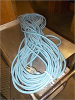 Heavy Duty Long Blue Electrical Cord