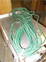 Extra Long Green Electrical Cord