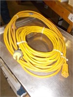 (2) Yellow Electrical Cords