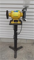 Powerfist 8" Bench Grinder With Stand And Extra