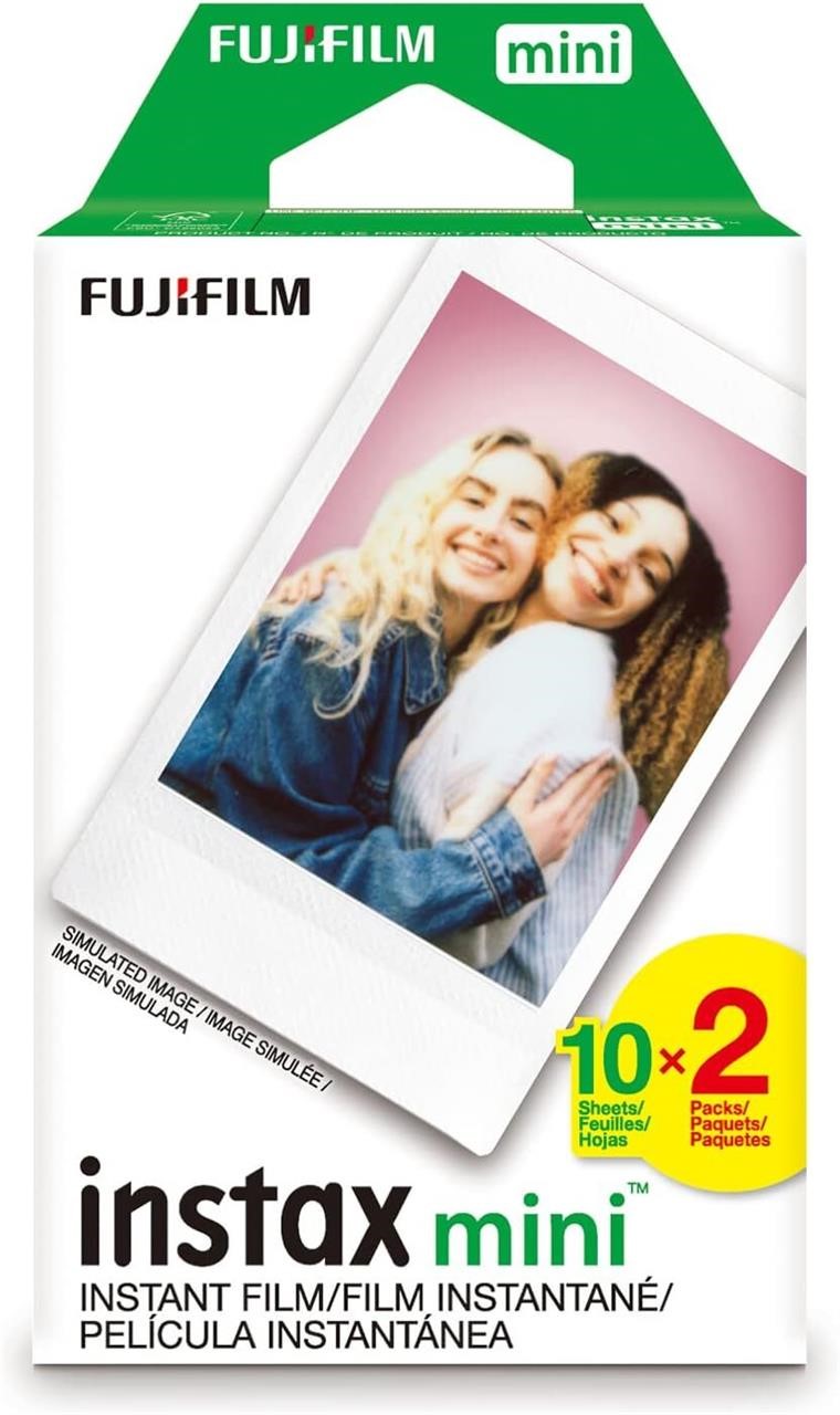FUJIFILM Mini Film Twin Pack  20 photos (6 pks)