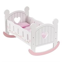(Signs of Usage) ROBUD Baby Doll Crib with