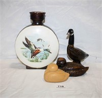 Duck Cologne Bottle (AVON); Soaps; Ceramic Vase