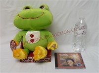 Elvis Presley Love Me Tender Frog & Music CD