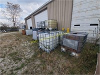 14 Plastic Oil Totes and Crates and Barrels