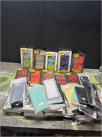 Large lot of otterbox and other phone cases