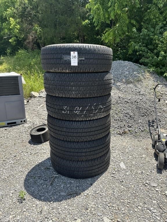 (6) 275-70-R18 10 Ply Tires (50-60% Tread)