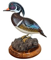 Original Handcrafted Wood Duck Carved Duck