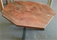 Odd Shaped Wood Coffee Table,Approx. 41