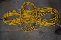 12/2 electric cord 100' & 25'- 3 prong