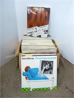 Record Albums (assorted) & Book