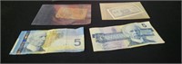 MIXED FOREIGN CURRENCY CANADA $10 & MORE