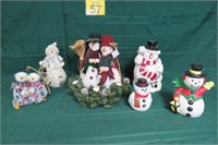 Snowman Collector Lot