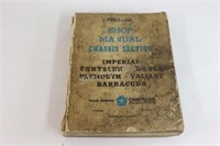 1965-66 Motor's Factory Manual / Service Book