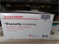 Security Envelopes