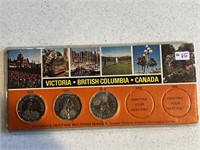 3- Victoria BC Heritage Bldg Series Coins
