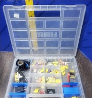 Plastic Organizer/ with electric supplies