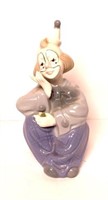 Porcelain Clown Figurine