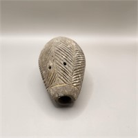 Stone Ocarina artifact w/ 2 holes on top
