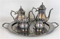 International Silver Company Silverplate Tea Set